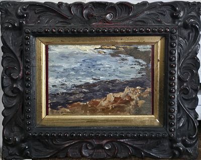 Carlo Brancaccio (Napoli 1861-1920) - Carlo Brancaccio (Napoli 1861-1920) Misure:cm.10 x 14 senza 