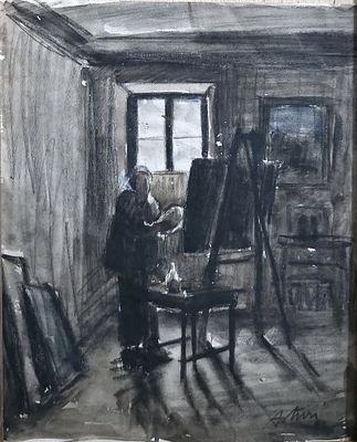 Antonio Asturi (Vico Equense 1904-1986) - Antonio Asturi (Vico Equense 1904-1986) Studio del 