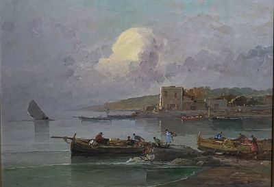 Antonio Madonna (Torre del Greco 1919-2010) - Antonio Madonna (Torre del Greco 1919-2010) Marina 