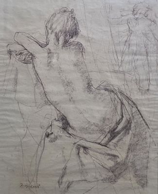 Antonio Bresciani (Napoli 1902-1998) - Antonio Bresciani (Napoli 1902-1998) Nudo di donna 