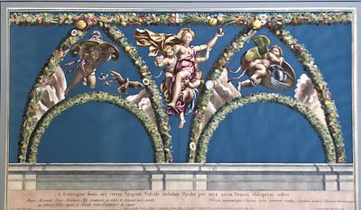 Psiche trasporta gli amorini - Psiche trasporta gli amorini Misure: cm.60 x 88 con cornice Misure: 