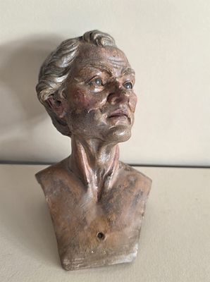 Testa in terracotta - Testa in terracotta Misure: cm.16,5 h Testa di pastore napoletano in 