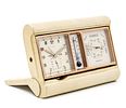Angelus for Turler Triple Date Weather Table Travel Clock. 
Including: 
Clock (mechanical eight Image - 1