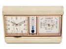 Angelus for Turler Triple Date Weather Table Travel Clock. 
Including: 
Clock (mechanical eight Image - 2