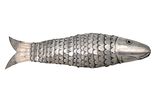 Silver Fish Spice Box Besamim. Silver Fish Spice Box Besamim, Judaica. 
Length: 23cm. 
106gr.Image - 1