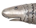 Silver Fish Spice Box Besamim. Silver Fish Spice Box Besamim, Judaica. 
Length: 23cm. 
106gr.Image - 2