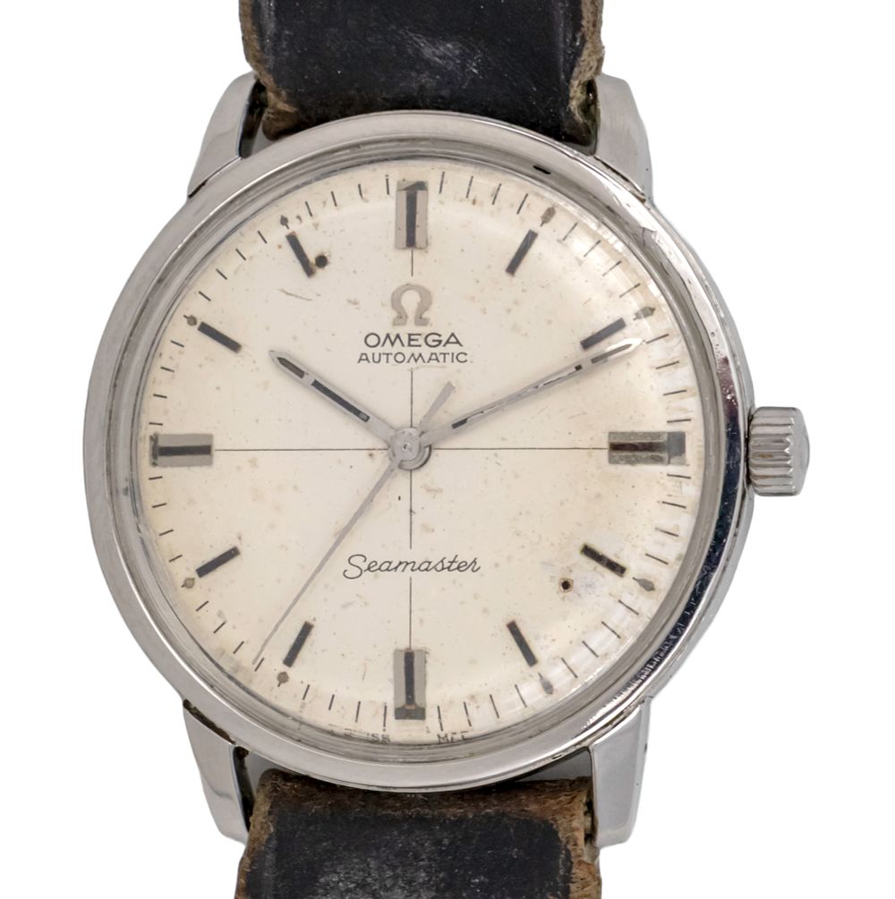 Omega Seamaster Wristwatch. Omega Seamaster Wrist Watch. 
Automatic movement, working 