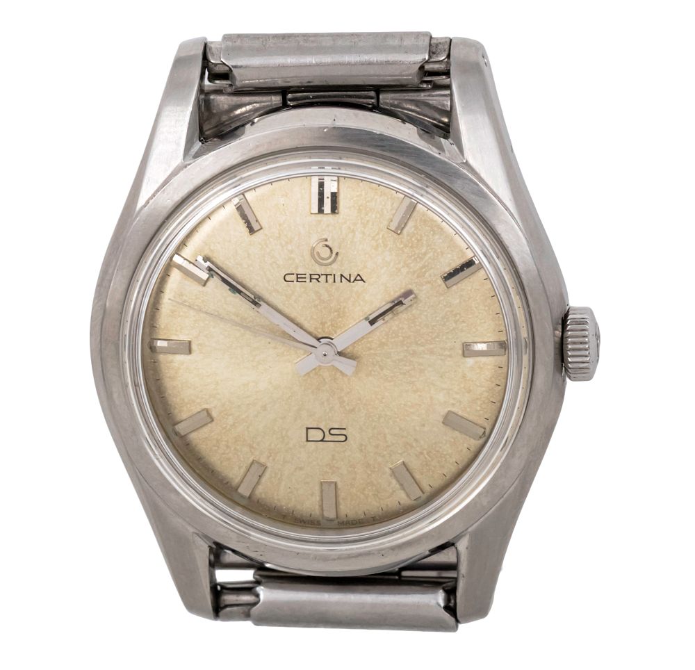 Certina DS Wristwatch, 1960s. Certina DS Wrist Watch, 1960s. 
Mechanical movement, working 