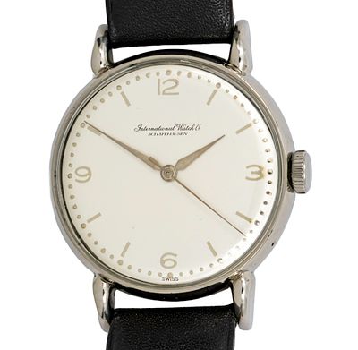 IWC Schaffhausen Wristwatch. IWC Schaffhausen Wrist Watch. 
Mechanical movement, working 