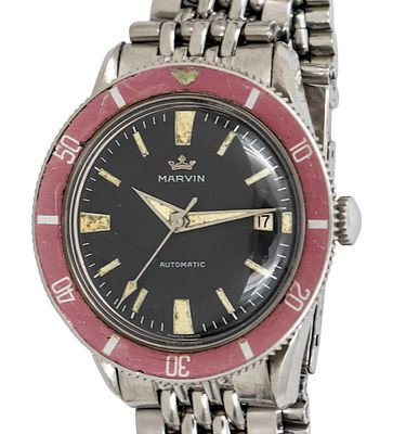 Marvin Ocean Chief Diver Wristwatch. Marvin Ocean Chief Diver Wrist Watch. 
Automatic movement 