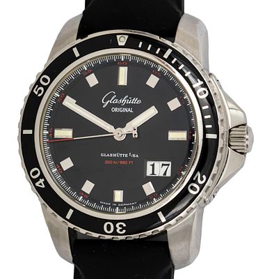 Glashutte Original Sport Evolution Panorama Date Wristwatch. Glashutte Original Sport Evolution 