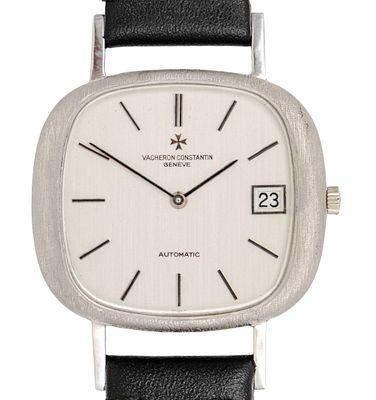 Vacheron Constantin 18k White Gold Wristwatch. Vacheron Constantin 18k White Gold Wrist Watch. 