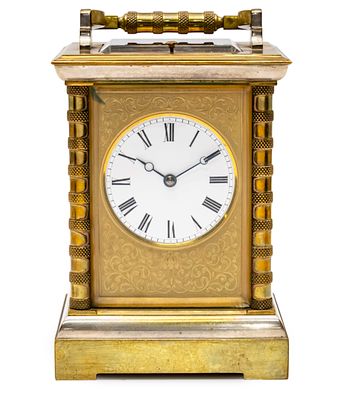 Repeater Carriage Clock, Early 1920's. 
Mechanical movement (working condition), repeater 