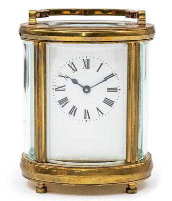 Carriage Clock, 20th Century.
. Carriage Clock, 20th Century. 
Mechanical movement, working 