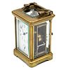 Alarm Carriage Clock, 20th Century. 
Mechanical movement, working condition. 
Alarm mechanism Изображение - 1