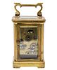 Alarm Carriage Clock, 20th Century. 
Mechanical movement, working condition. 
Alarm mechanism Изображение - 3