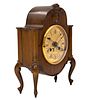 Erwin Sattler Table Mantel Clock. 
Beautifully carved wooden frame. 
Mechanical movement Изображение - 1