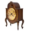 Erwin Sattler Table Mantel Clock. 
Beautifully carved wooden frame. 
Mechanical movement Изображение - 2