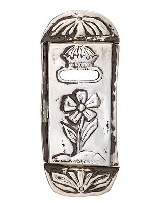 Antique Silver Mezuzah Case, Probably Italian, Judaica. 
Length: 12.5cm. 
Not marked, acid 
