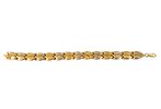 14k Yellow Gold Bracelet. 
Marked. 
Length: 19cm. 
8.89gr. 
Minor dent.Изображение - 1
