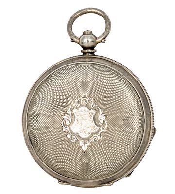 Bovet Silver Pocket Watch, Late 19th Century. 
Mechanical movement, working condition. 
Made 
