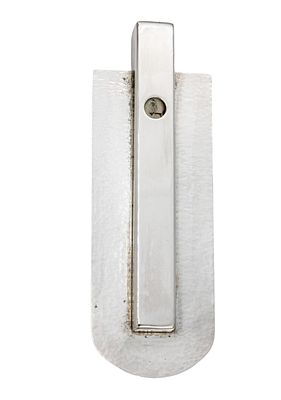 David Heinz Gumbel (1906-1992) - Sterling Silver Mezuzah Case. David Heinz Gumbel (1906-1992) - 