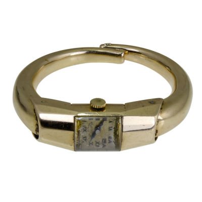 שעון יד לאישה Paul Ditishein Solvil זהב 14 קראט. 
צמיד קפיצי קשיח. 
מנגנון מכני 