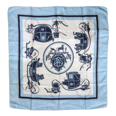 Hermes Silk Scarf. 
85x85cm.