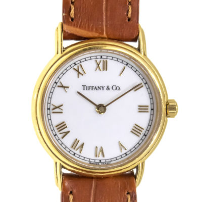 Tiffany & Co 18k Gold Lady Wrist Watch. Tiffany &amp; Co 18k Gold Lady Wrist Watch. 
Quartz 