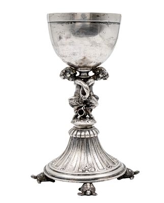 Austrian Large and Impressive Chalice, Vienna, 1872-1922. Austrian Large and Impressive Goblet