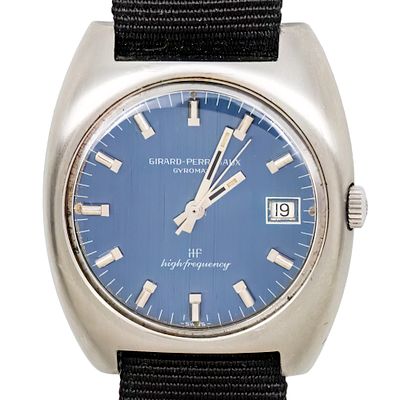 Girard Perregaux Gyromatic High Frequency Wristwatch. Girard Perregaux Gyromatic High Frequency