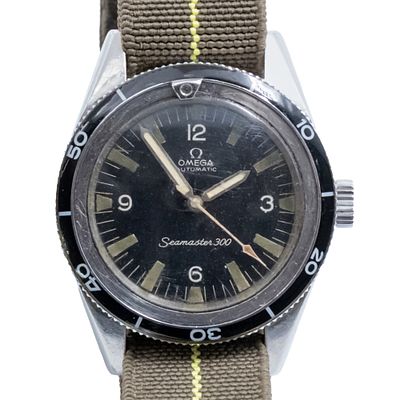 RARE! Omega Seamaster 300 Wristwatch. RARE! Omega Seamaster 300 Wrist Watch.
Circa 1964.