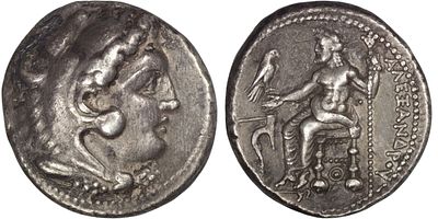 Macedonian Kingdom. Alexander III the Great (336-323 BC). AR Tetradrachm. Tarsos. Lifetime 