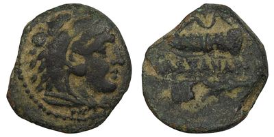 Macedonian Kingdom. Alexander III the Great (336-323 BC) Æ 18