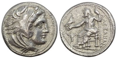 Macedonian Kingdom. Alexander III the Great (336-323 BC). AR Tetradrachm. Amphipolis