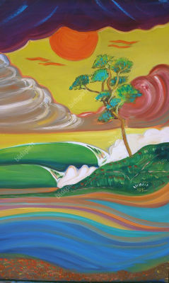 Eldar meshulam - Nirvana Abstract wave
. Eldar meshulam - Nirvana Abstract wave 
Oil on 