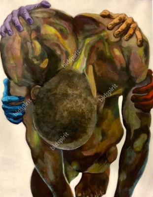 shlomo tuvia - Aiming high. shlomo tuvia - Aiming high
137.2x106.7 cm 
Acrylic on canvas