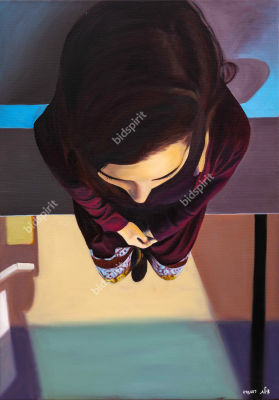 Ayelet Rosenberg - silence. Ayelet Rosenberg -silence 
70x100 cm 
oil on 