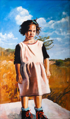 ory dvair - Fame. oil on canvas 
50x90 cm