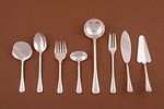 Faqueiro em metal prateado, marcado Christofle, 116 pe&ccedil;as. ENG 
Silver-plated cutlery set Image - 1