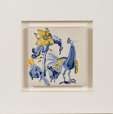 Paula REGO (1935-2022) - Paula REGO, Azulejo, edi&ccedil;&atilde;o Ratton, Dim. aprox.: 14 x 14 cm. ENG Paula 