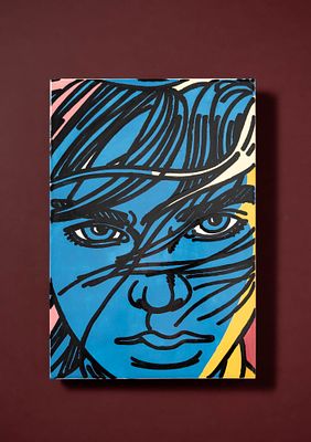 ERR&Oacute;, Gudmundur Gudmundsson, dito Err&oacute; (n.1932) - ERR&Ouml;, "Rita", Placa em cer&acirc;mica, Dim. aprox.: 36 