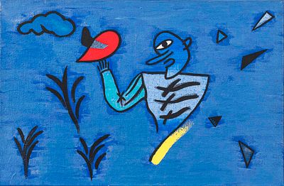 Jos&eacute; Luis DAROCHA (1945-2016) - DAROCHA, &Oacute;leo sobre tela, Dim. aprox.: 30 x 40 cm. ENG Jos&eacute; Lu&iacute;s 