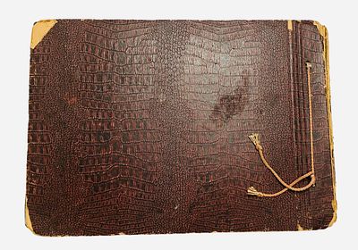 מהמם!
אלבום תמונות ישן בשחור לבן.