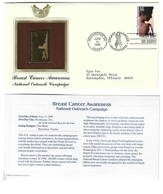 מעטפת יום ההופעה ארה"ב עם בול מצופה זהב 24 קראט. מהדורה מוגבלת עם תעודת אותנטיות. הידעת הזהב 