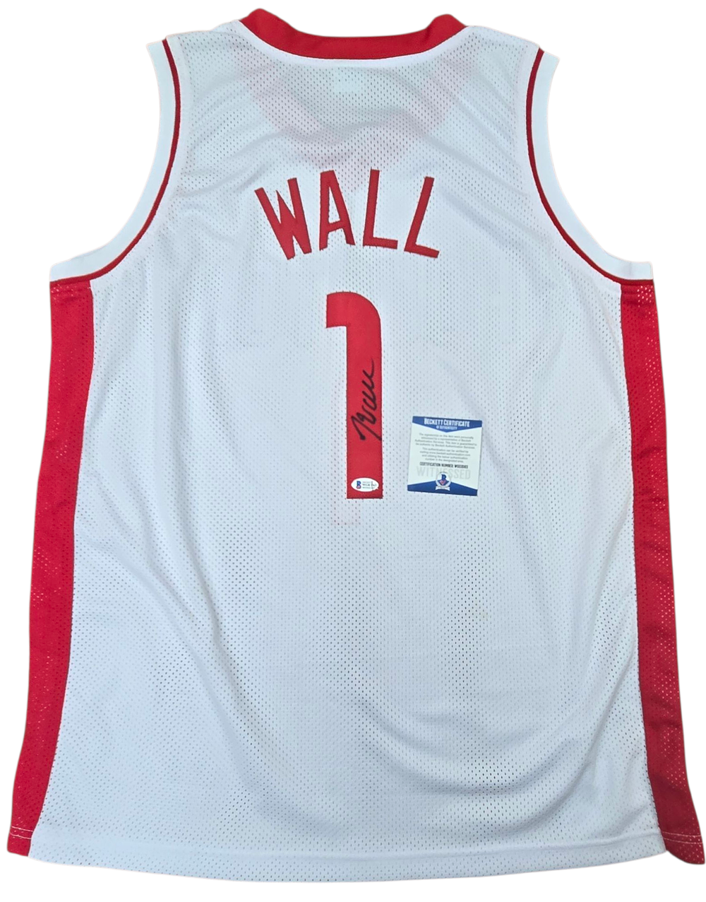 וול שחקן NBA 
חולצה מאומתת וחתומה 
BECKETT