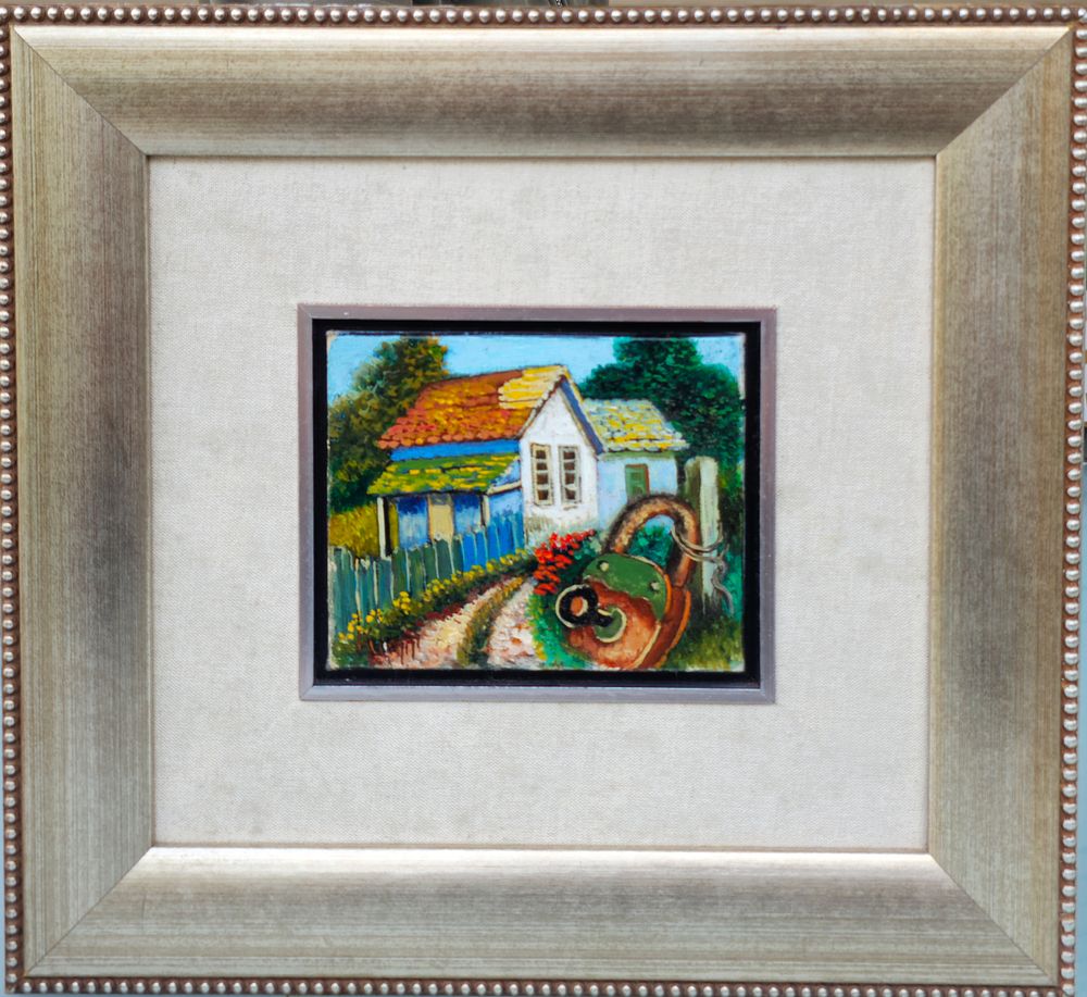 זאב קון 
שמן על בד
16&times;13 ס"מ
חתום