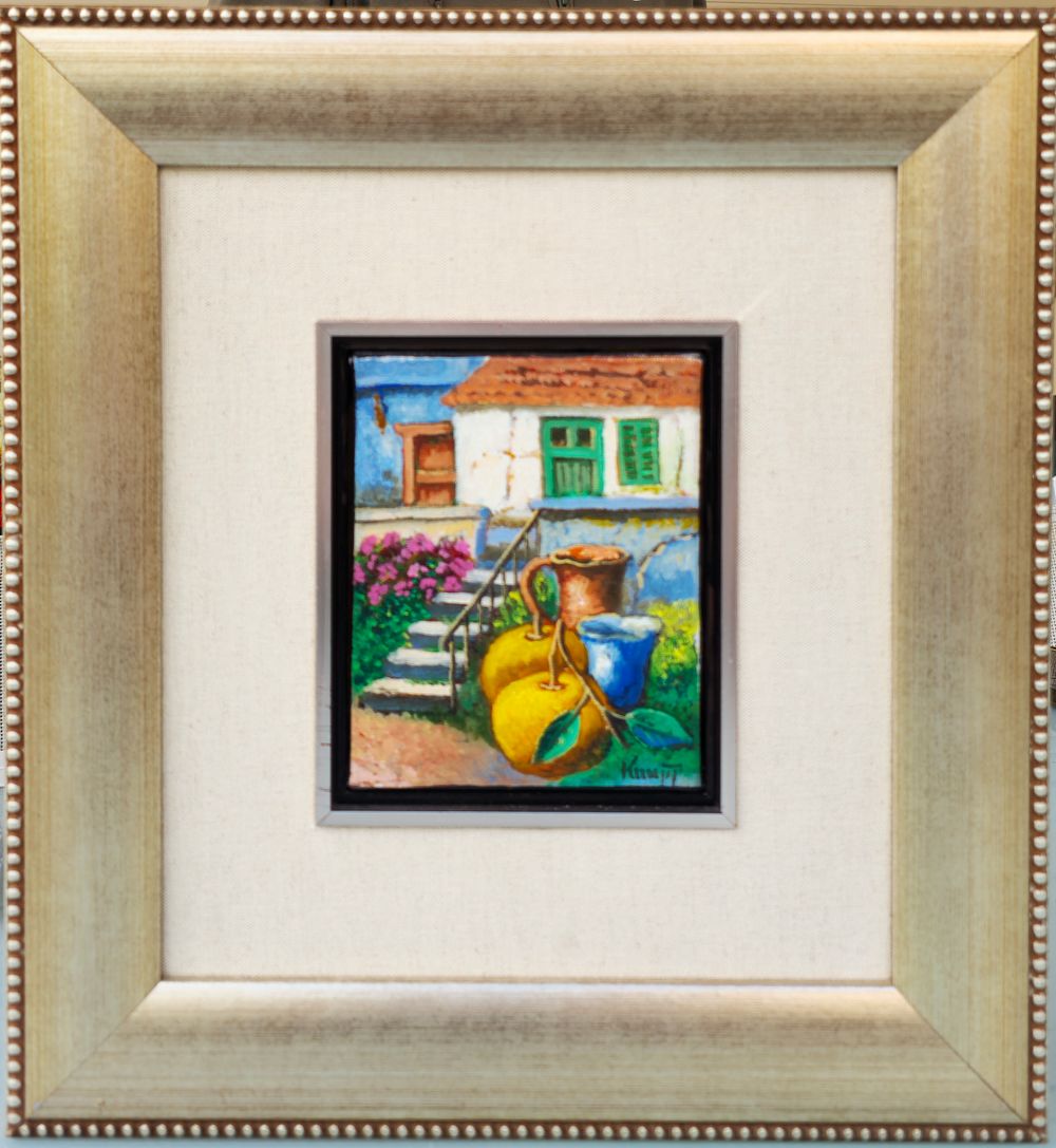 זאב קון
שמן על בד
16&times;13 ס"מ.