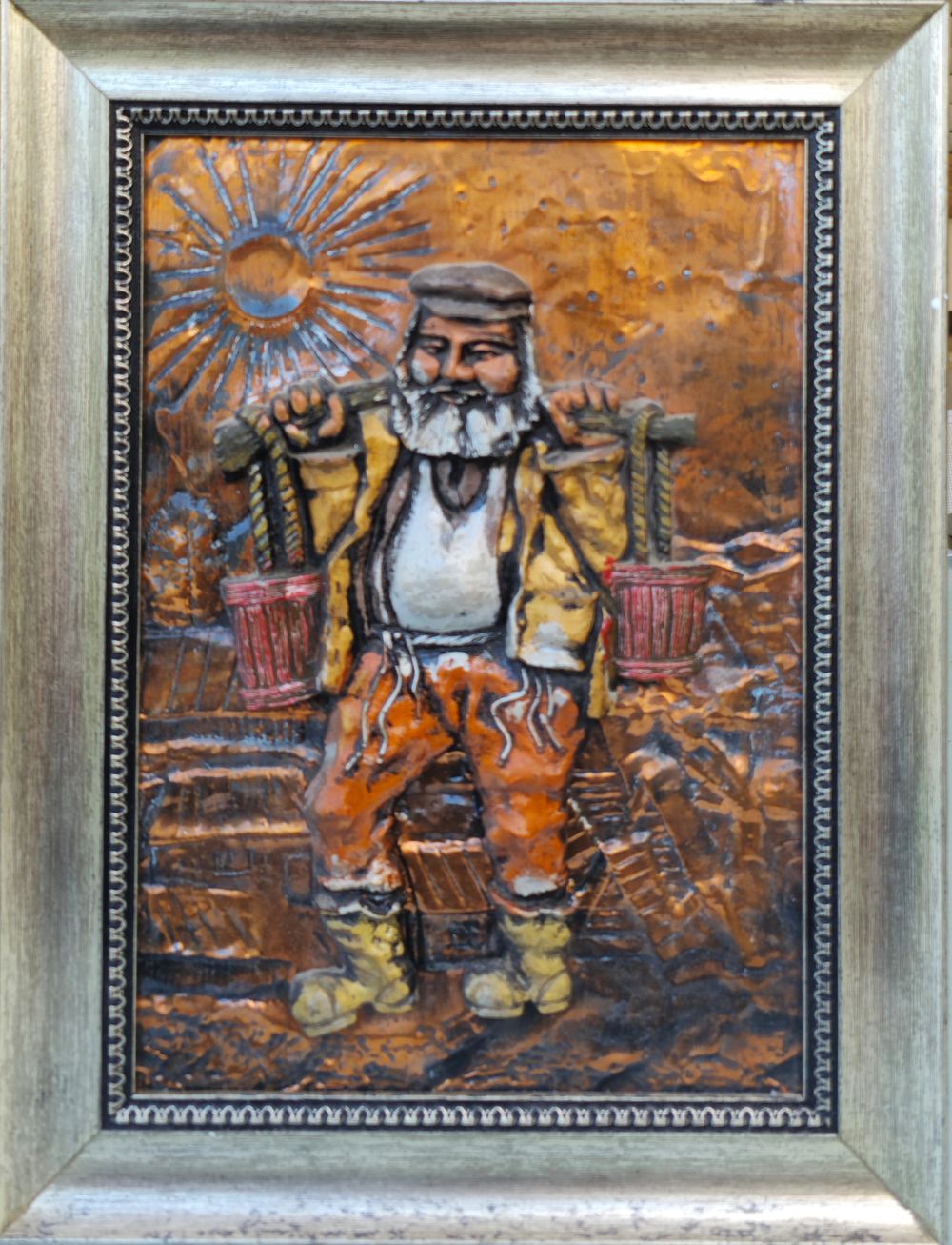 יודאיקה
נושא הדליים
עבודת נחושת יפייפיה
31&times;22 ס"מ
אומן לא ידוע