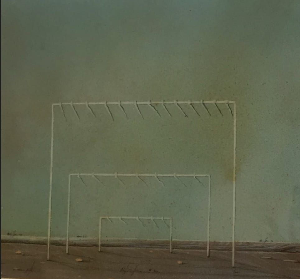 ארווין פלמינגר
אומן בנלאומי
צבעי מים ועפרון על נייר
מידות 27&times;32 ס"מ